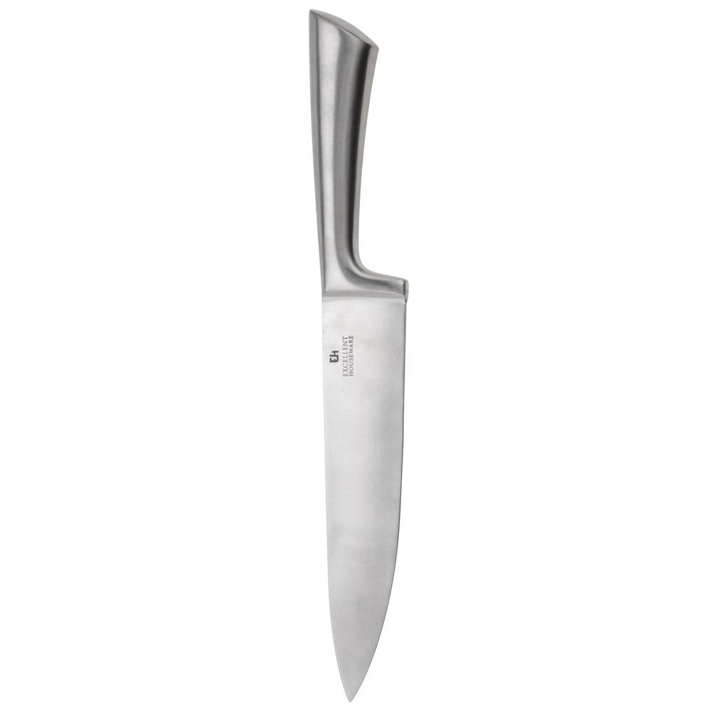 Chef's Knife in Stainless Steel with Ergonomic Handle