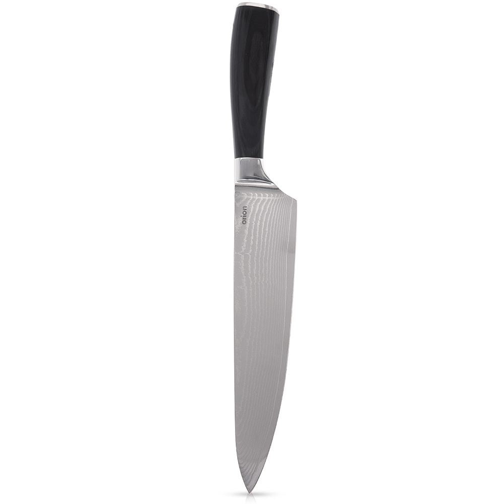 Chef's knife 20 cm with Damascus steel and pakka wood handle