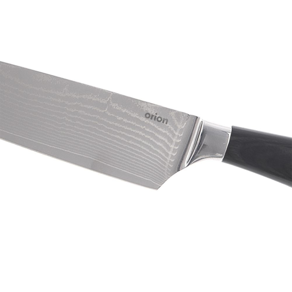 Chef's knife 20 cm with Damascus steel and pakka wood handle