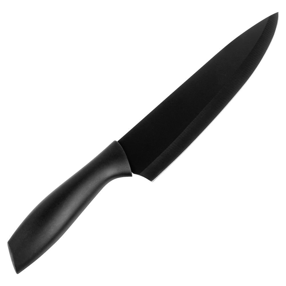 Chef's knife steel black 32 cm