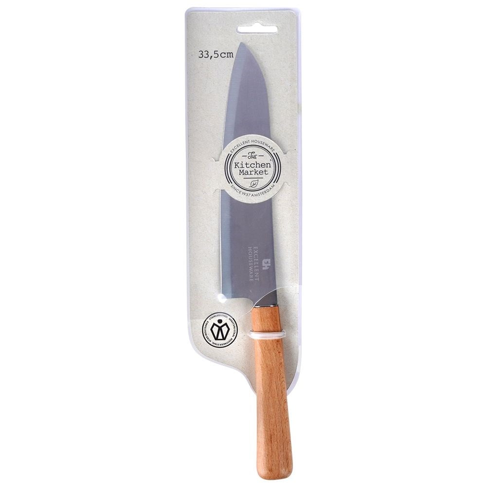 Chef's knife with 19.5 cm blade for versatile use