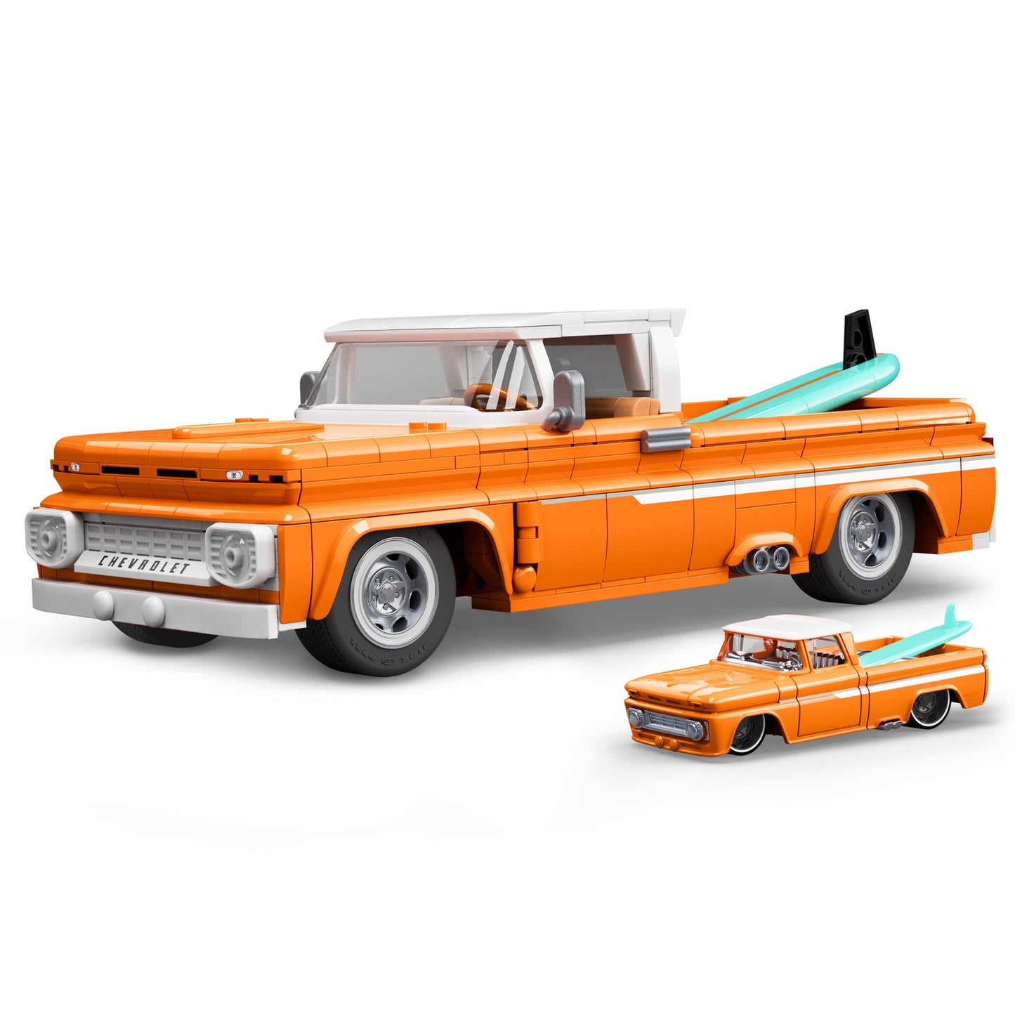 Custom '62 Chevy Model Kit, 1:16 Scale, 854 Parts