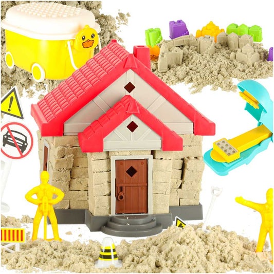 Children's Creative Sand Set, 750g with Molds