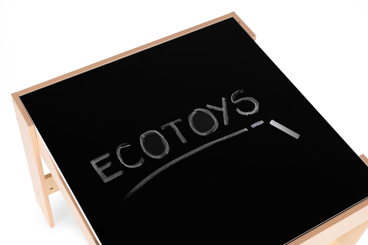 Children’s Furniture Set – Table + 2 Chairs with Chalkboard ECOTOYS