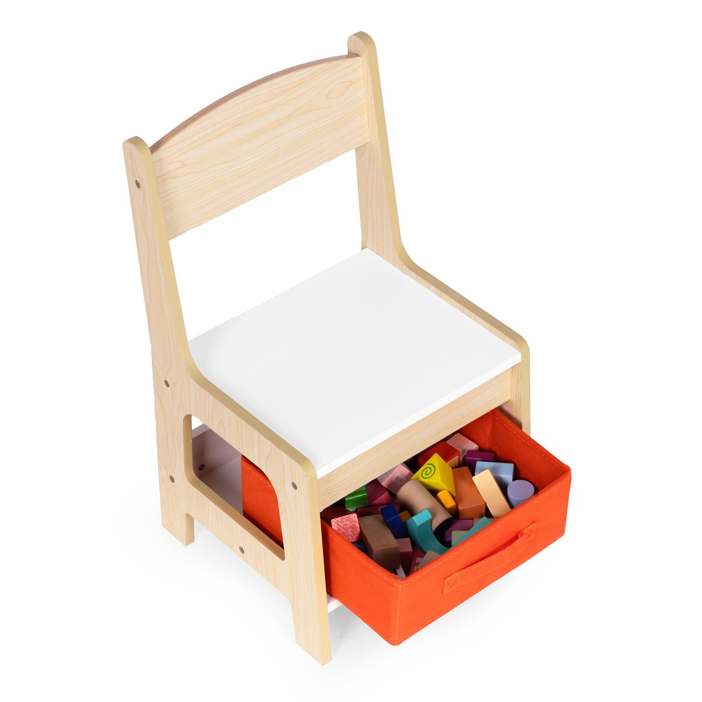 Children’s Furniture Set – Table + 2 Chairs with Chalkboard ECOTOYS