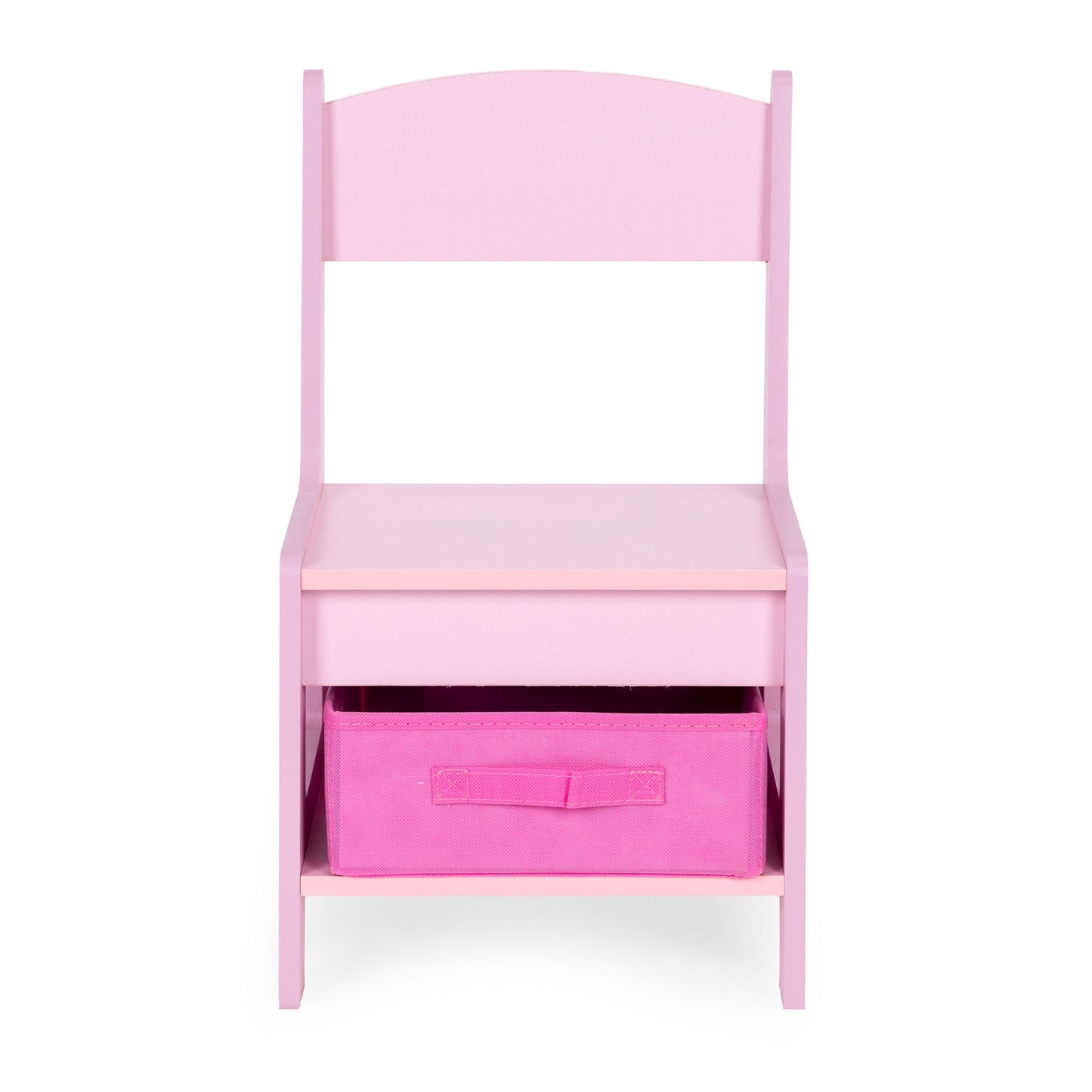 Children’s Furniture Set – Table + 2 Chairs with Chalkboard Pink ECOTOYS
