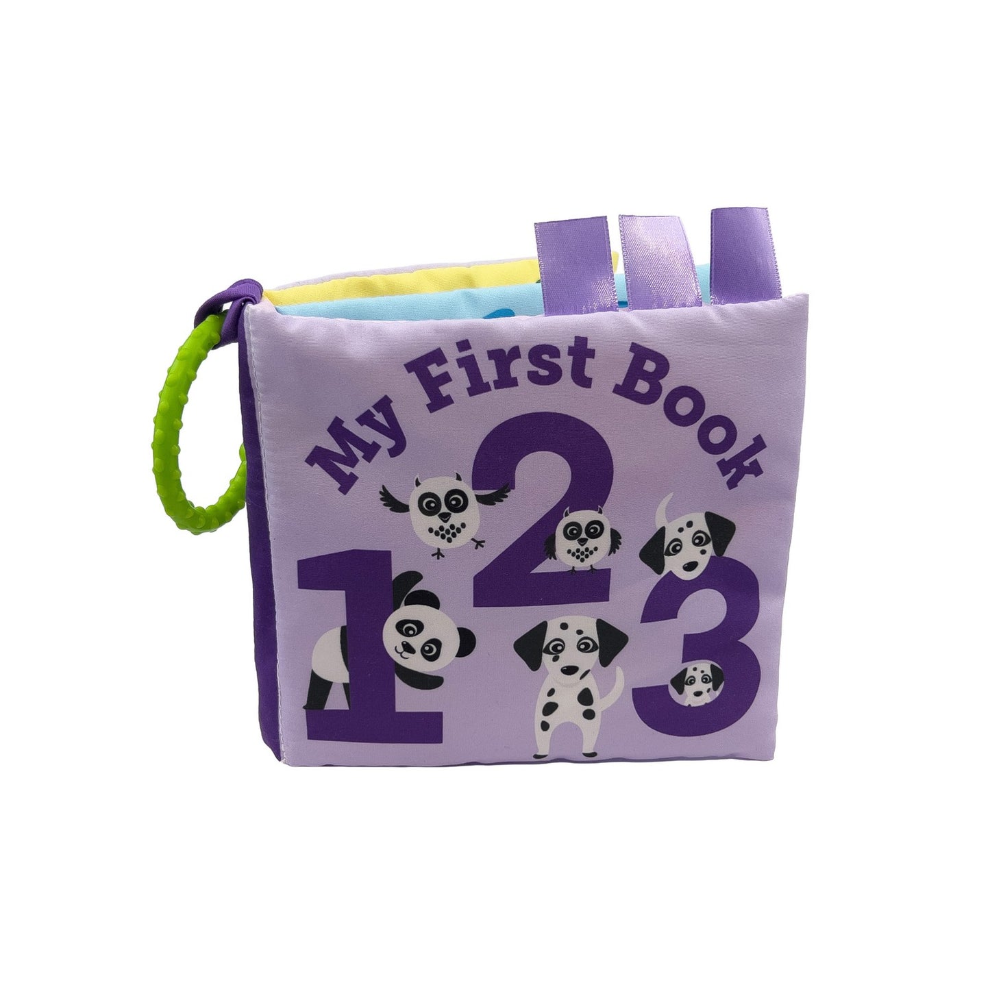 Baby Soft Book with Bright Colors & Animal Pictures