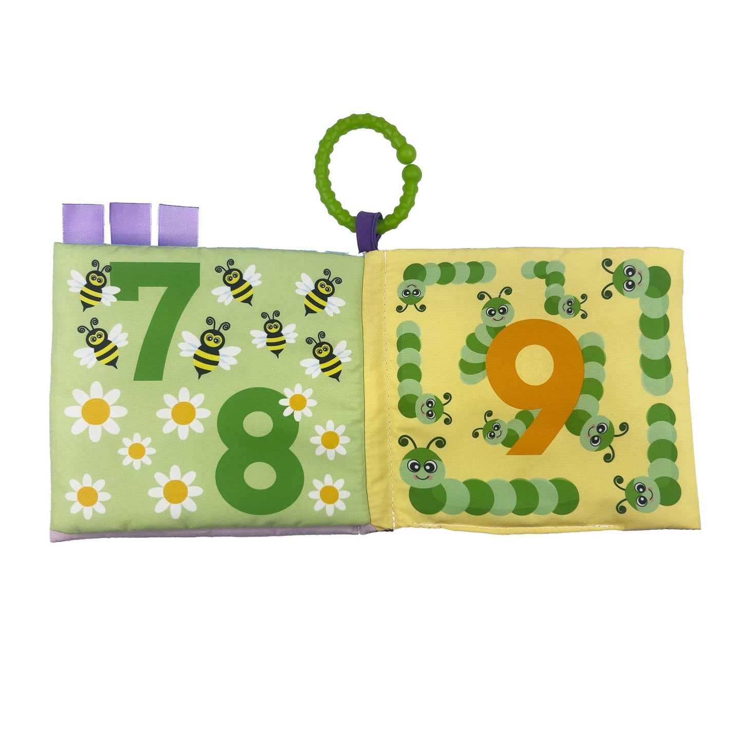Baby Soft Book with Bright Colors & Animal Pictures