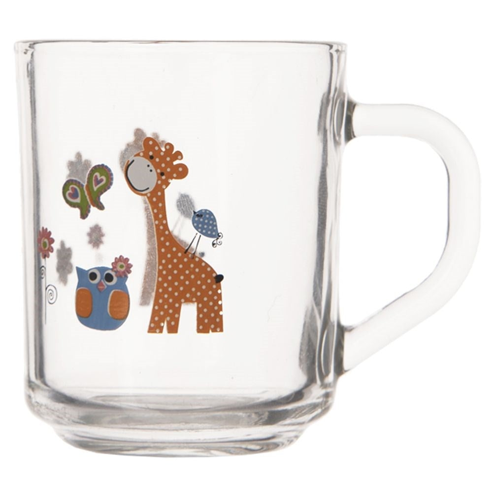 Children's Mug with Giraffe Motif - Dishwasher & Microwave Safe