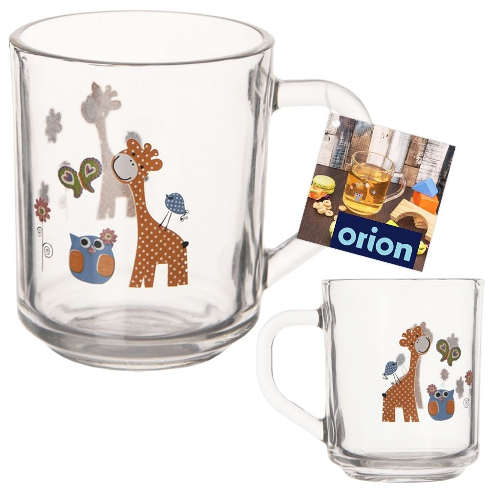 Children's Mug with Giraffe Motif - Dishwasher & Microwave Safe