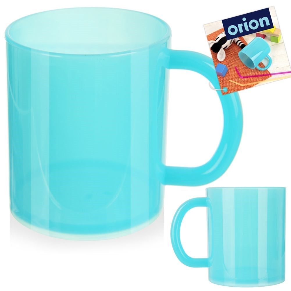 Children's Mug with Handle: Light, Durable & Microwave Safe