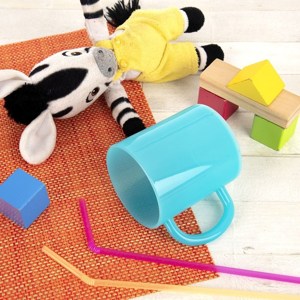 Children's Mug with Handle: Light, Durable & Microwave Safe