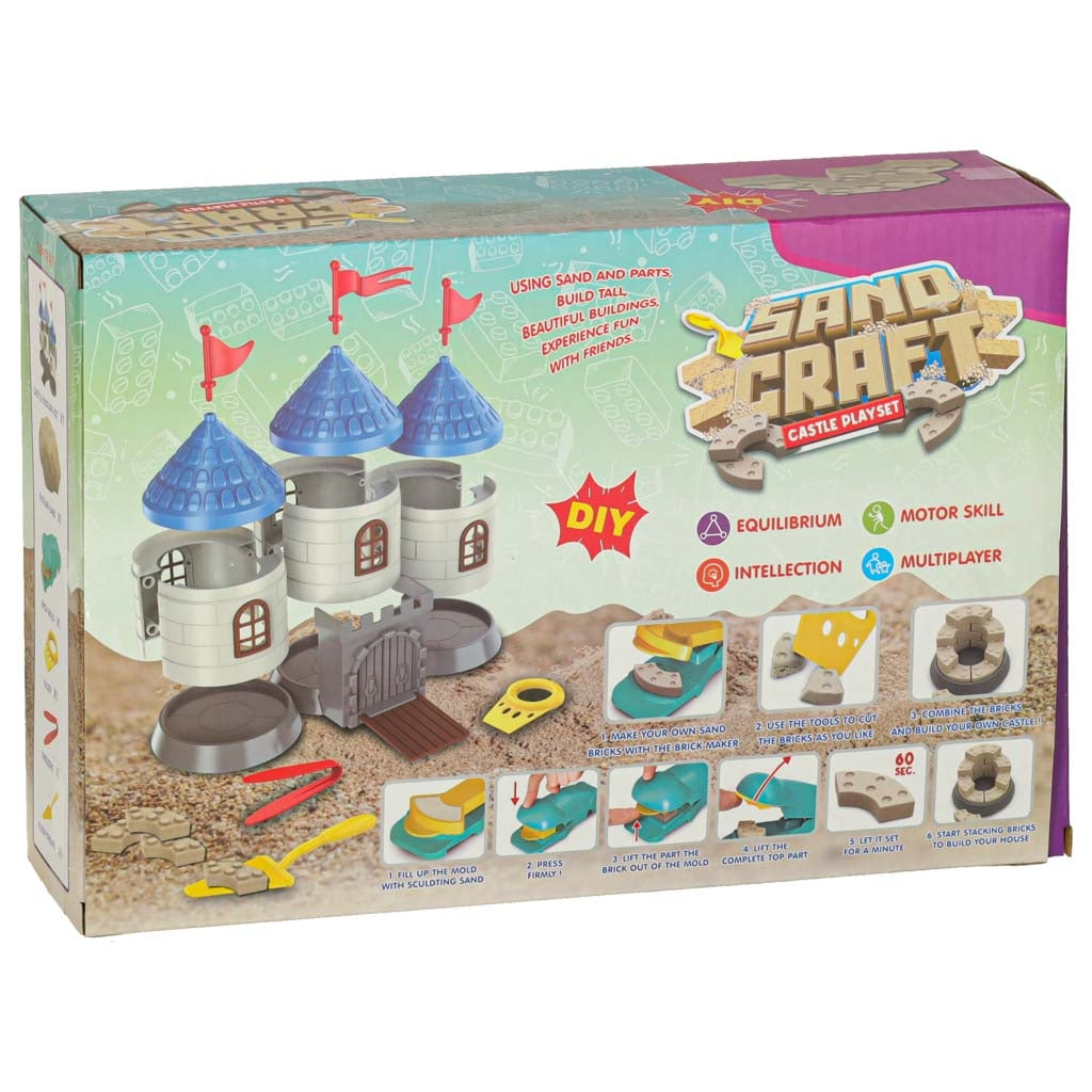Children's Sand Castle Creative Set, 750g