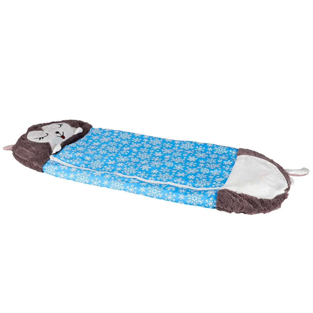 Children's Sleeping Bag with Pillow, 2-in-1, 135x50cm, Blue