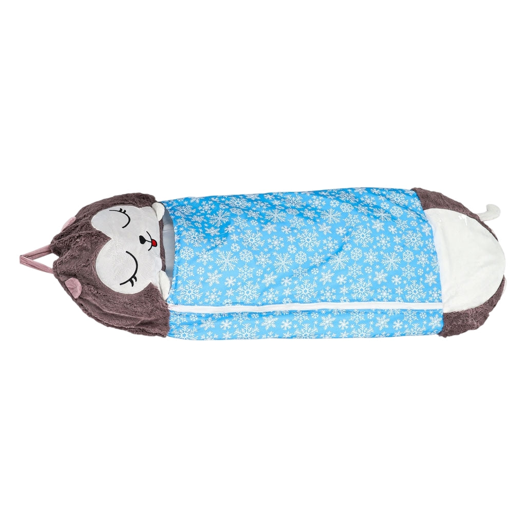 Children's Sleeping Bag with Pillow, 2-in-1, 135x50cm, Blue