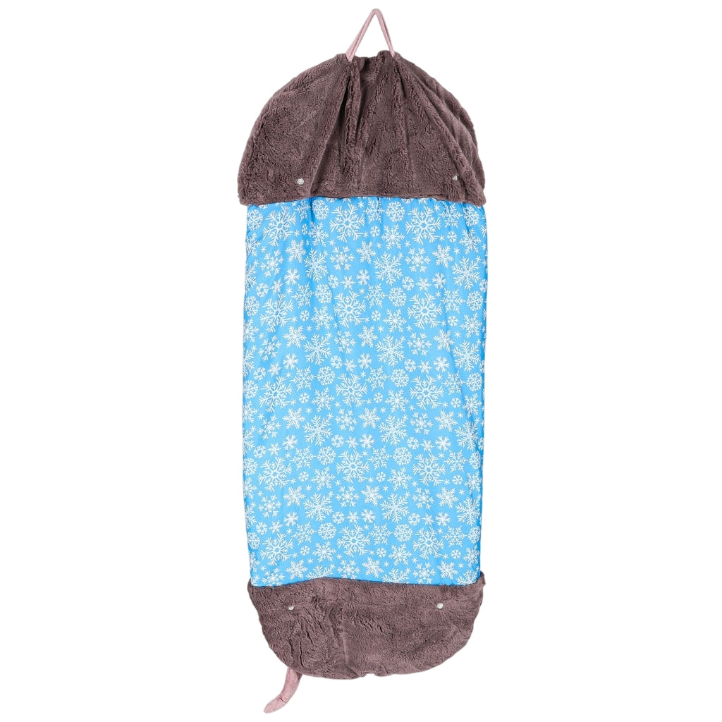 Children's Sleeping Bag with Pillow, 2-in-1, 135x50cm, Blue