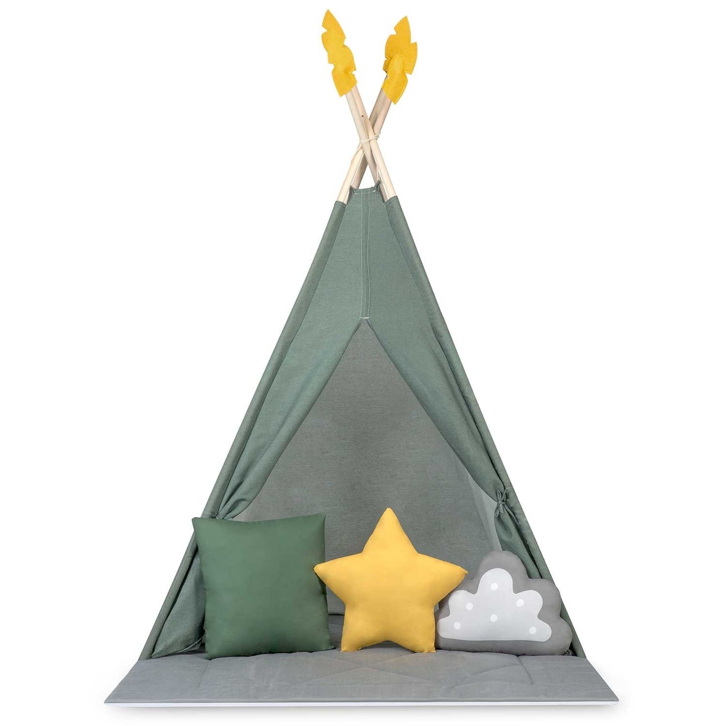 Children's Tipi tent NK-406 Nukido - Green
