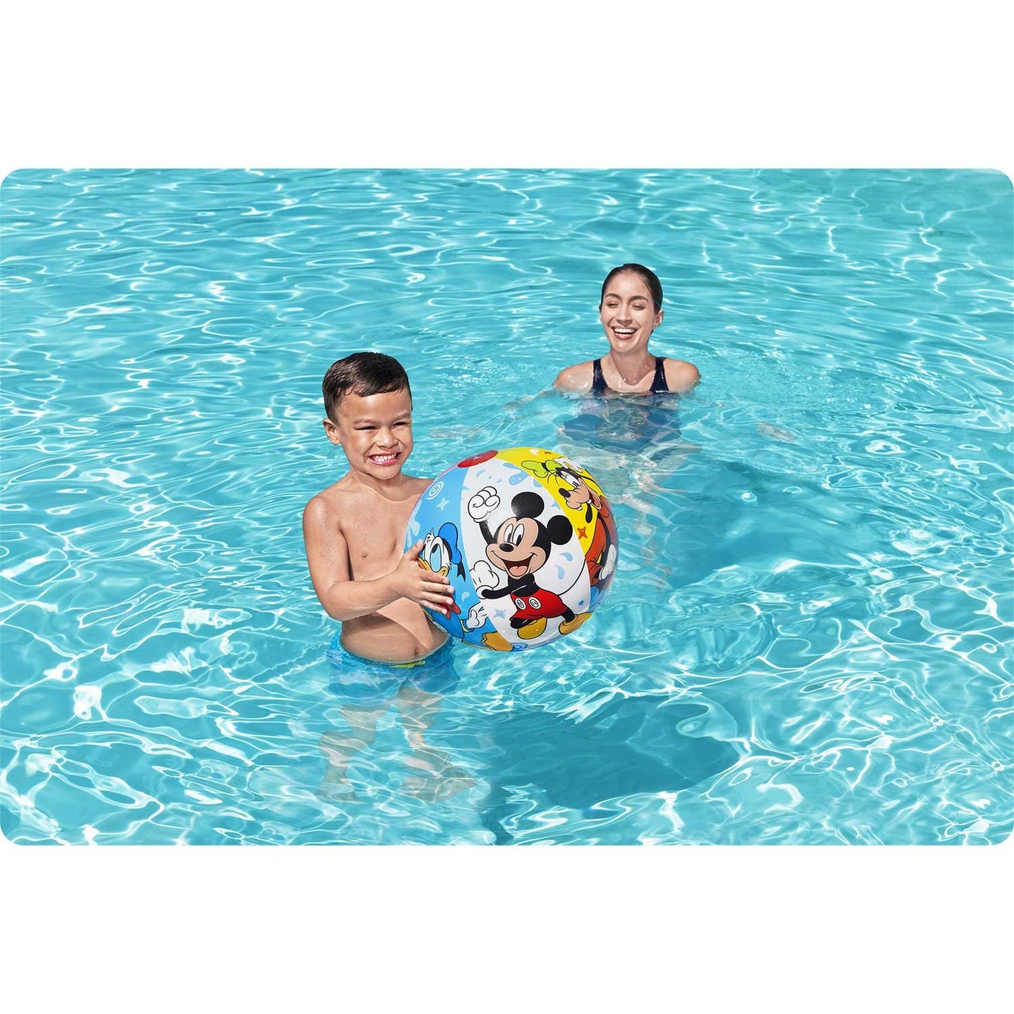 Children's beach ball 51 cm Mickey and Friends Bestway 91098