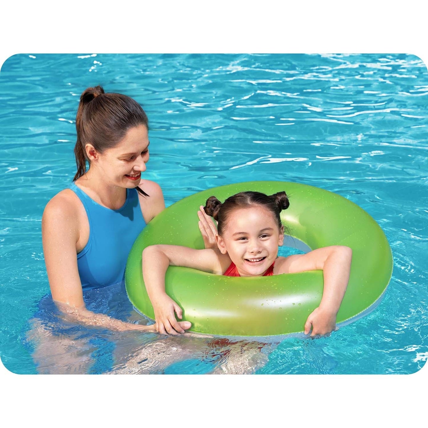 Children's beach swimming ring 76 cm Bestway 36024 green