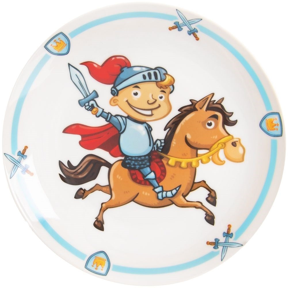 Children's breakfast set: plate, bowl, mug, dishwasher safe