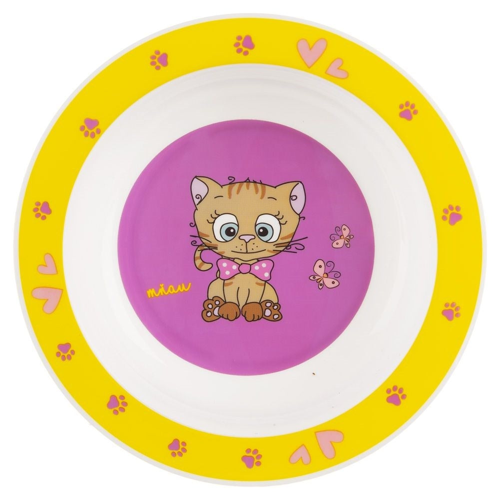 Children's breakfast set: plate, bowl, mug, dishwasher safe