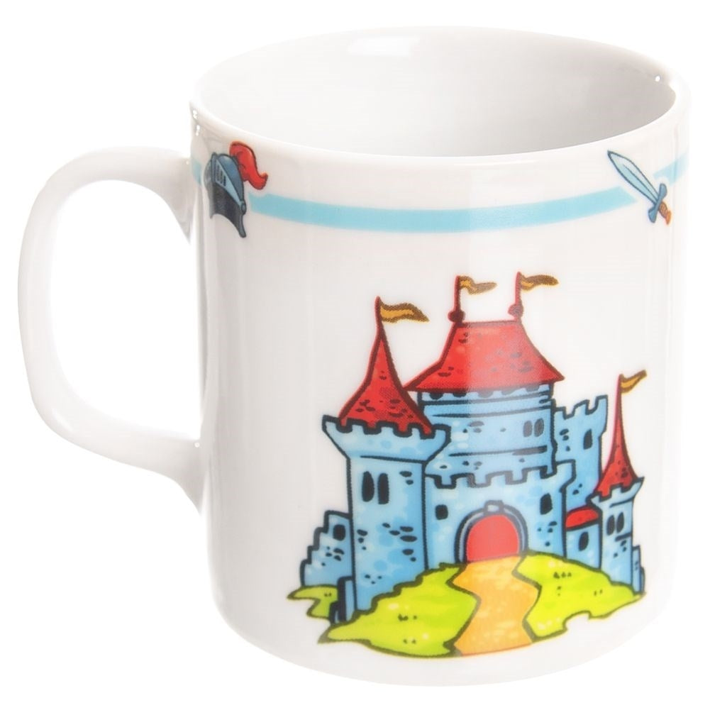 Children's breakfast set: plate, bowl, mug, dishwasher safe