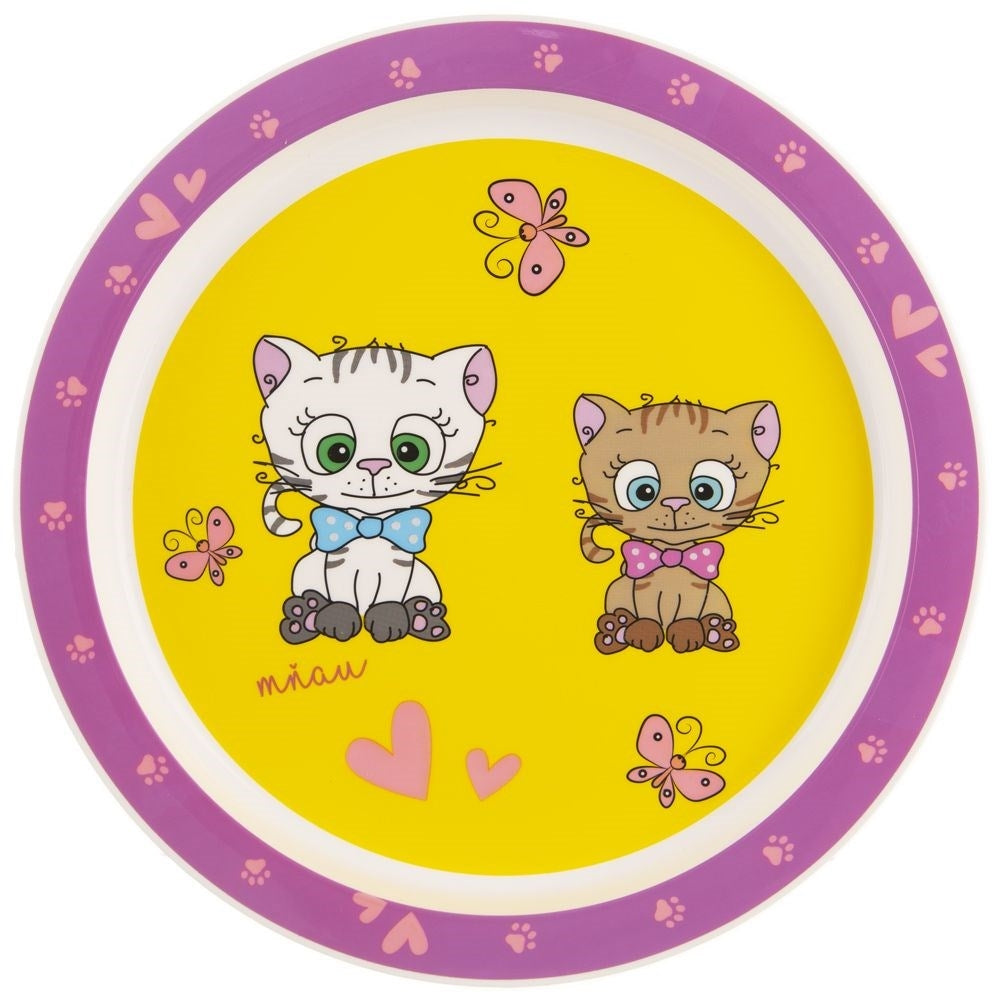 Children's breakfast set: plate, bowl, mug, dishwasher safe