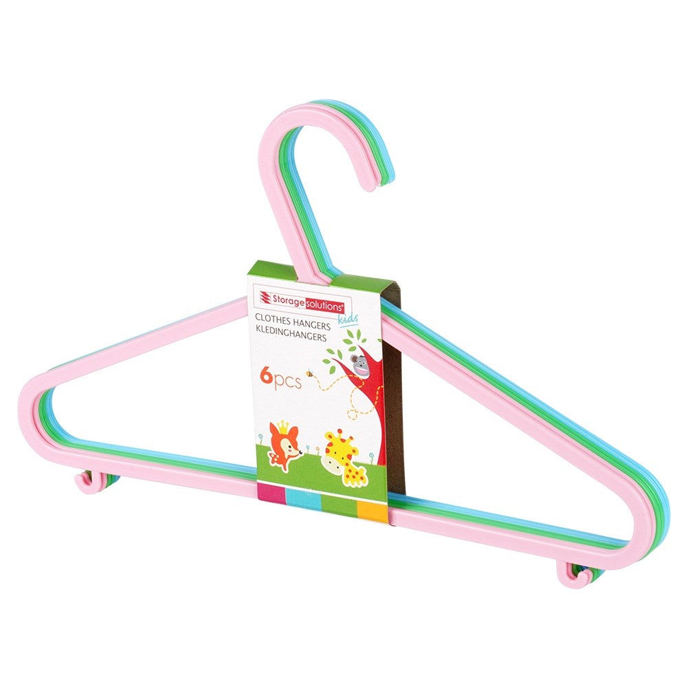 Children's clothes hangers 29x17 cm 6 pcs.