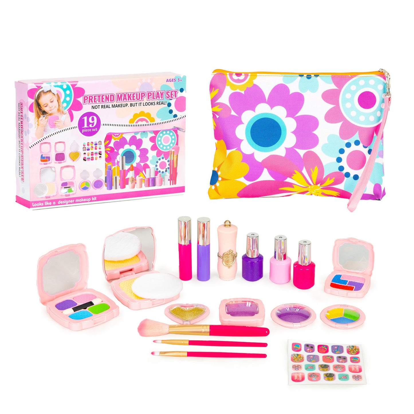 Children's cosmetics set, makeup bag