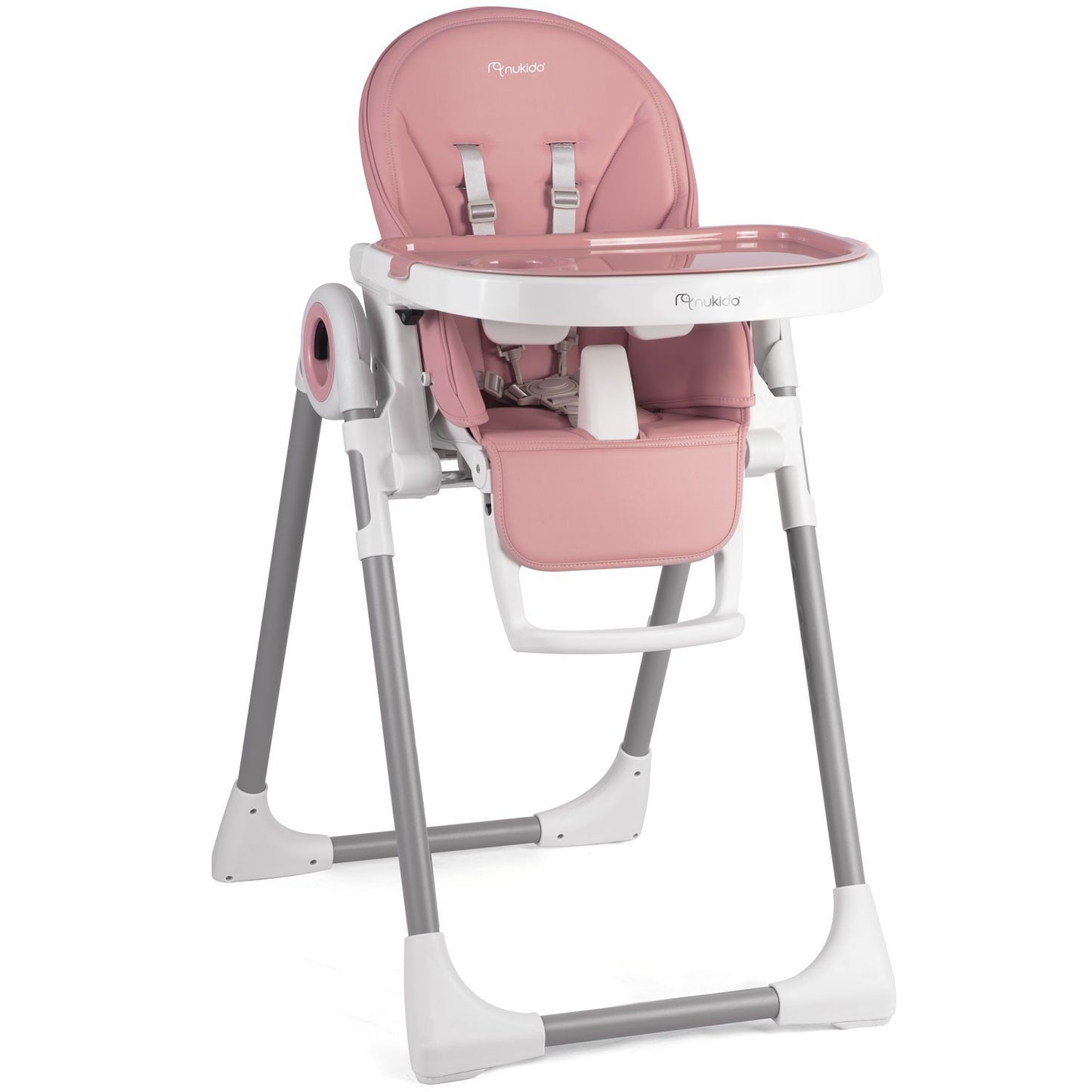Children's dining chair with table Nukido Belo pink
