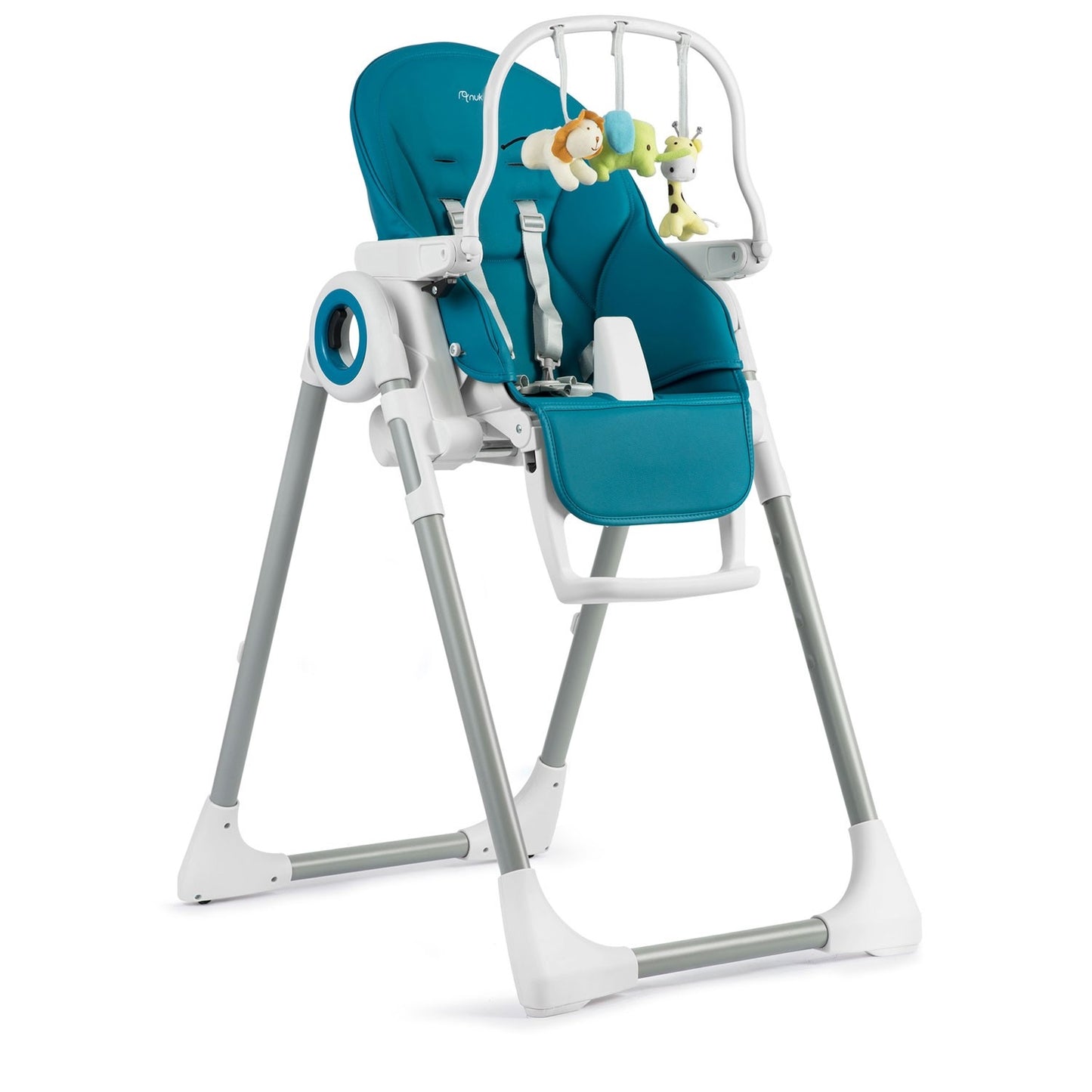 Children's dining chair with table and bed Belo dark blue + toy bow
