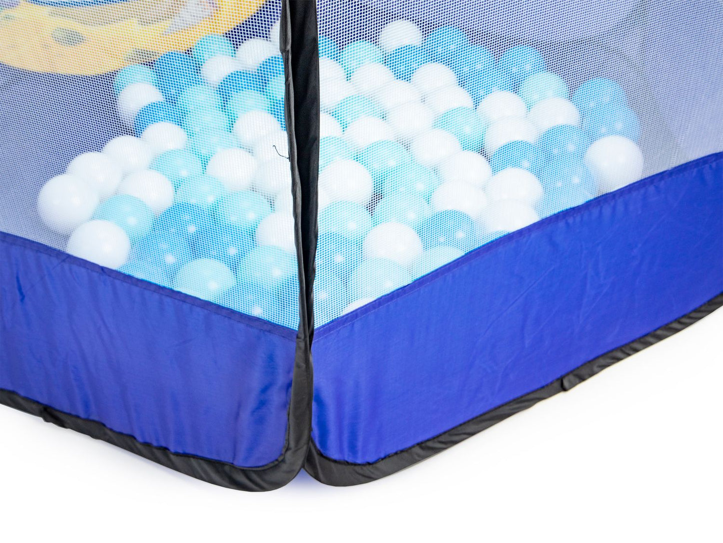 Children's fold-out dry pool tent 100 balls