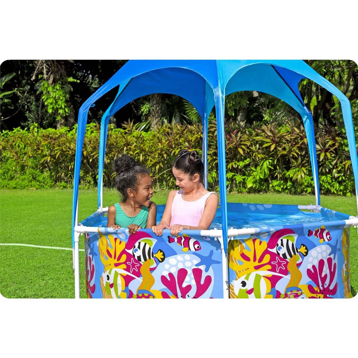 Children's frame pool with roof 183 x 51 cm Bestway 5618T