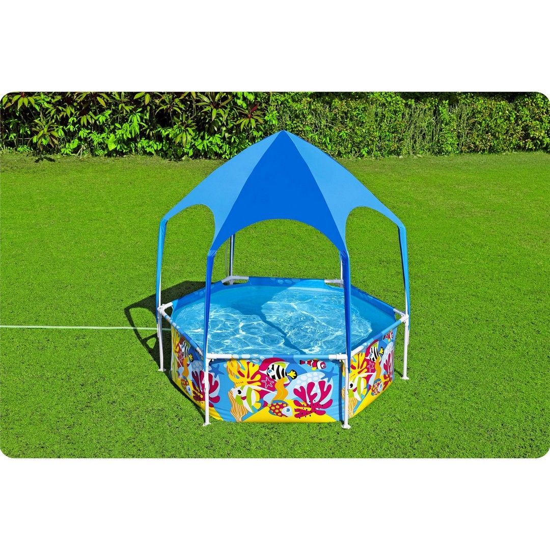 Children's frame pool with roof 183 x 51 cm Bestway 5618T
