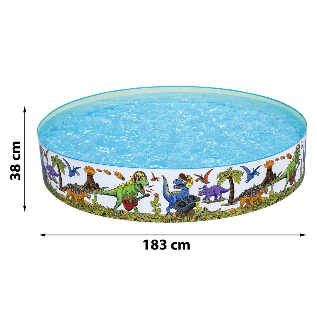 Children's garden swimming pool dinosaur 183 x 38 cm Bestway 55022