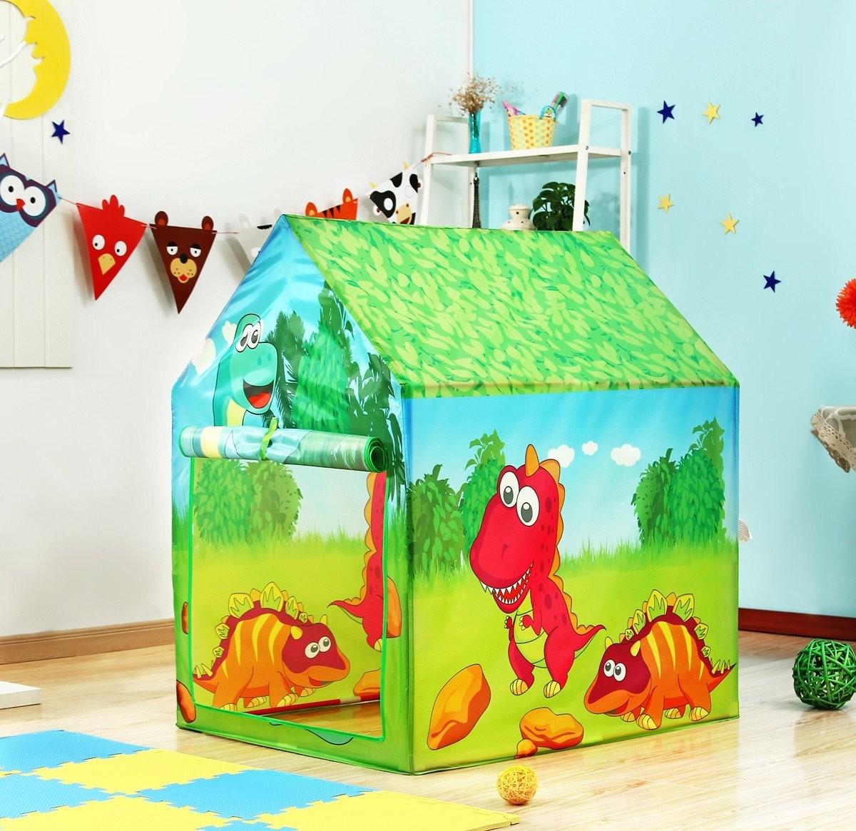 Children's house tent, dry pool, Dino Iplay
