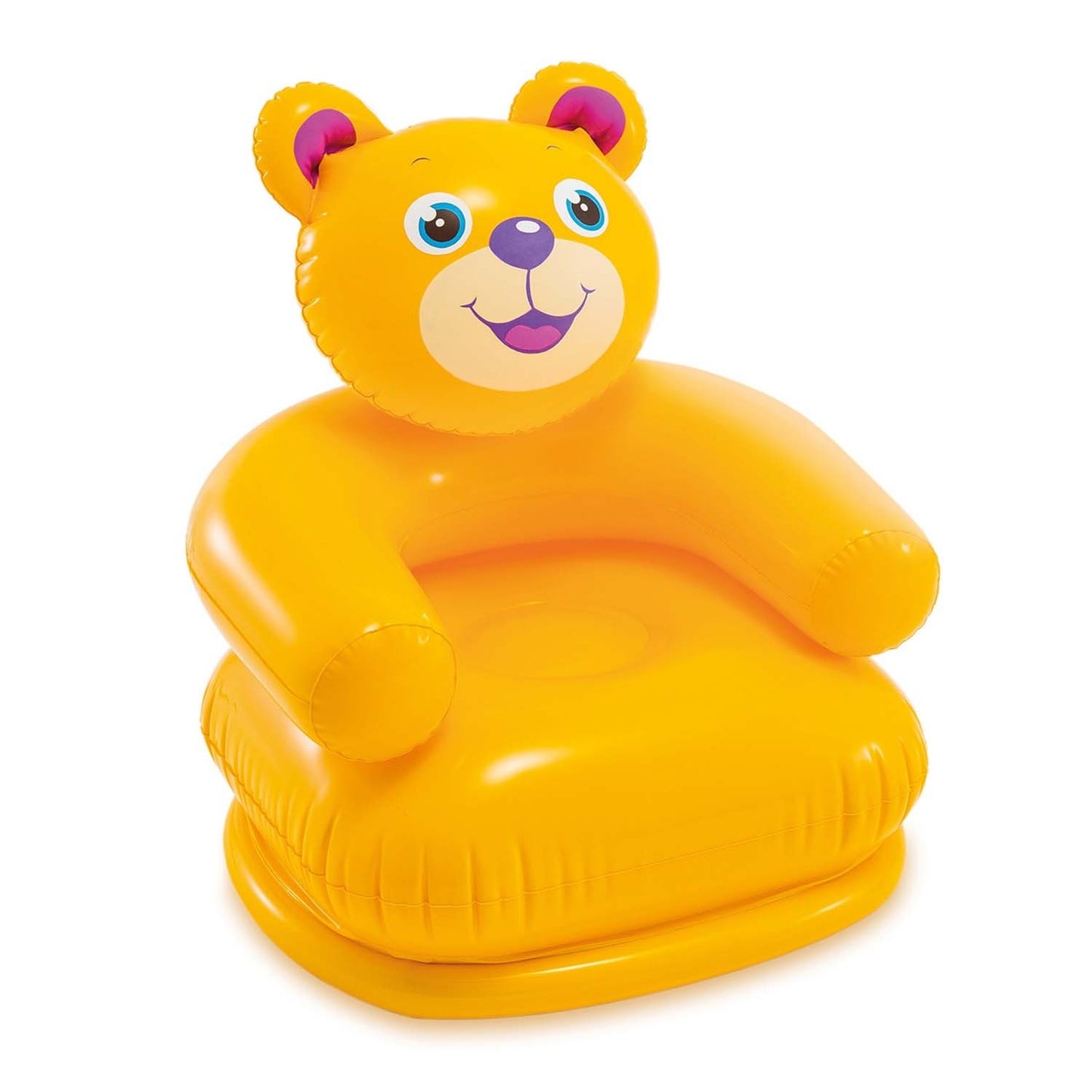 Children's inflatable chair Happy Animals 65 x 64 cm Intex 68556 teddy bear