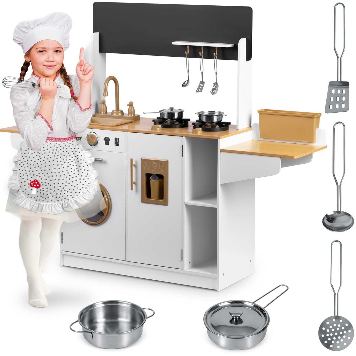 Children's kitchen in wood RC-836