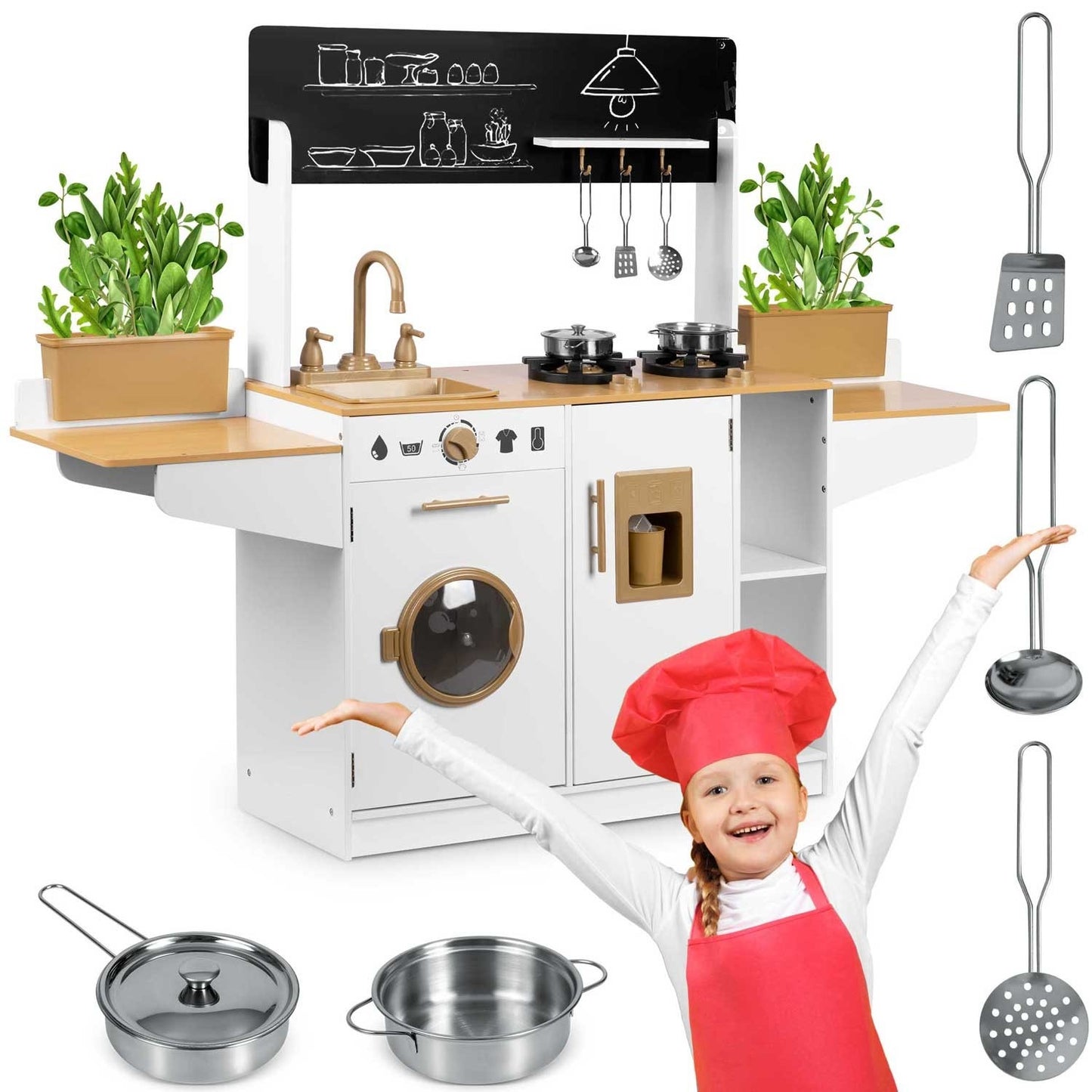 Children's kitchen in wood RC-836