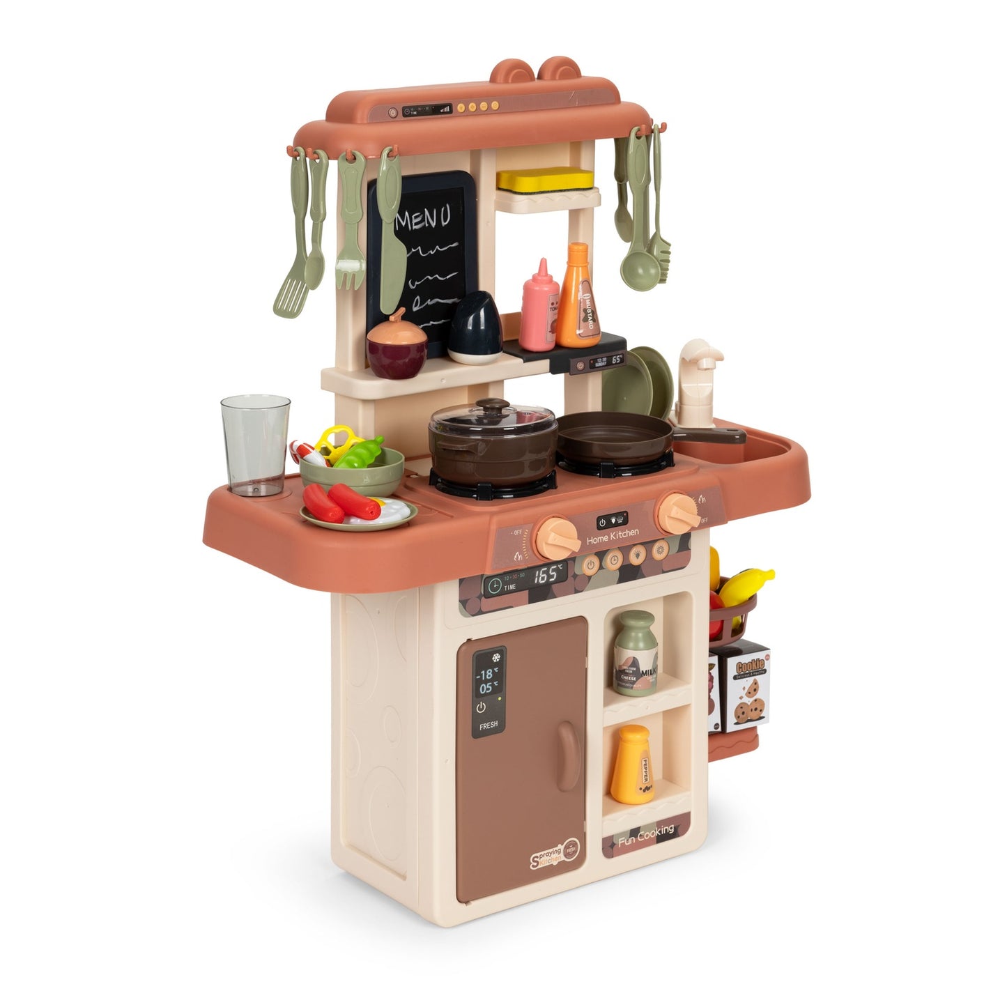 Children's kitchen sounds LED steam generator 42 accessories