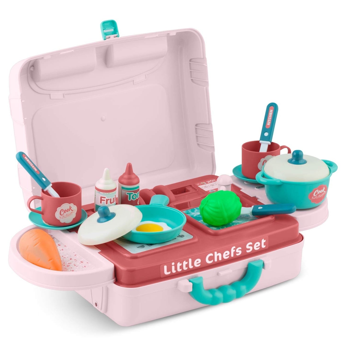 Children's kitchen with carry bag - Ricokids 772900