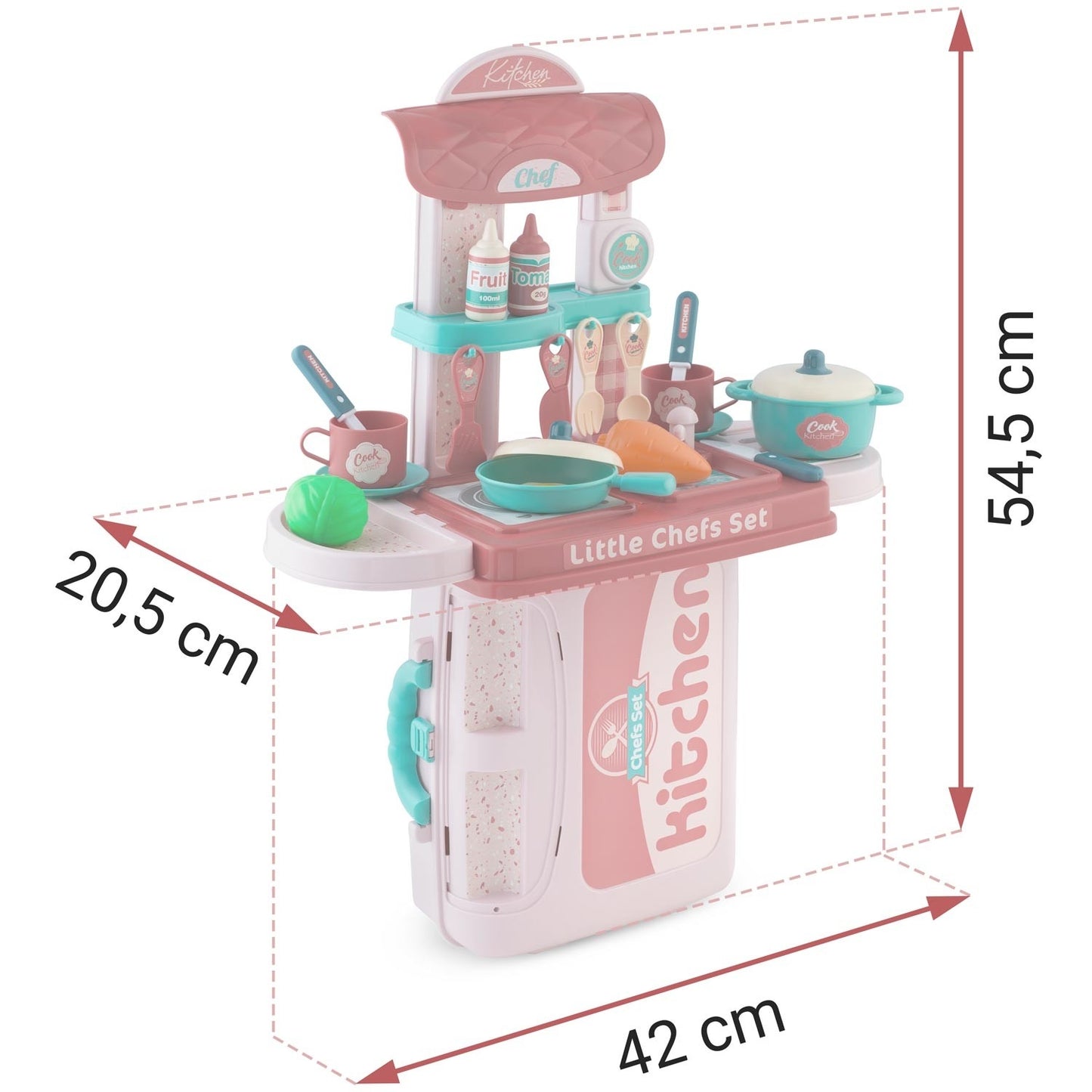 Children's kitchen with carry bag - Ricokids 772900