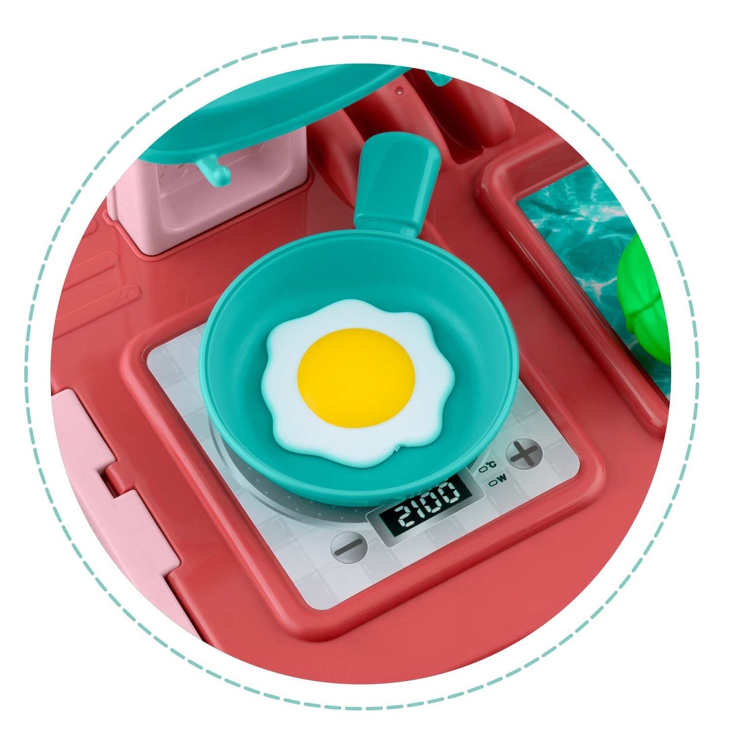 Children's kitchen with carry bag - Ricokids 772900