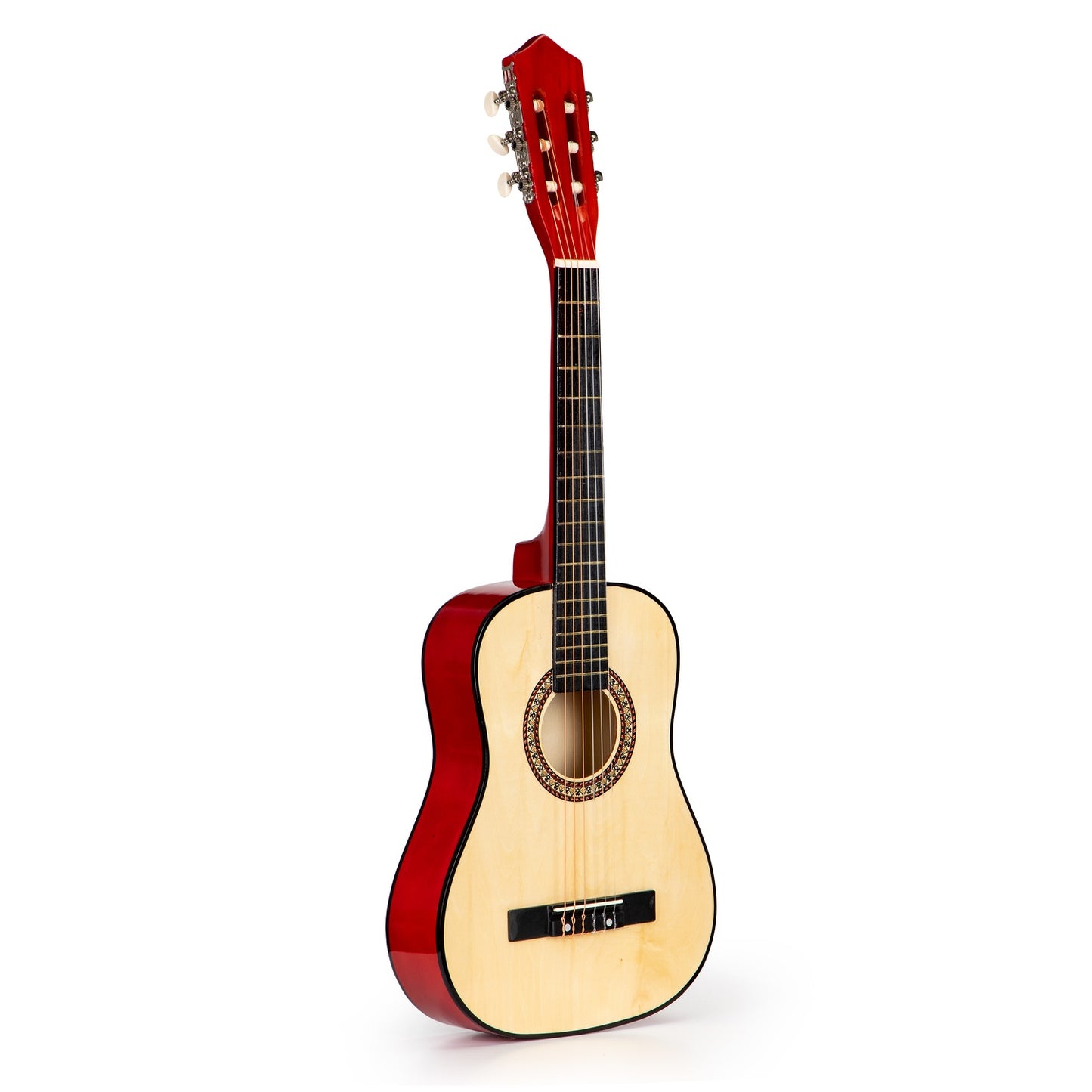 Children's large wooden guitar 6 strings ECOTOYS