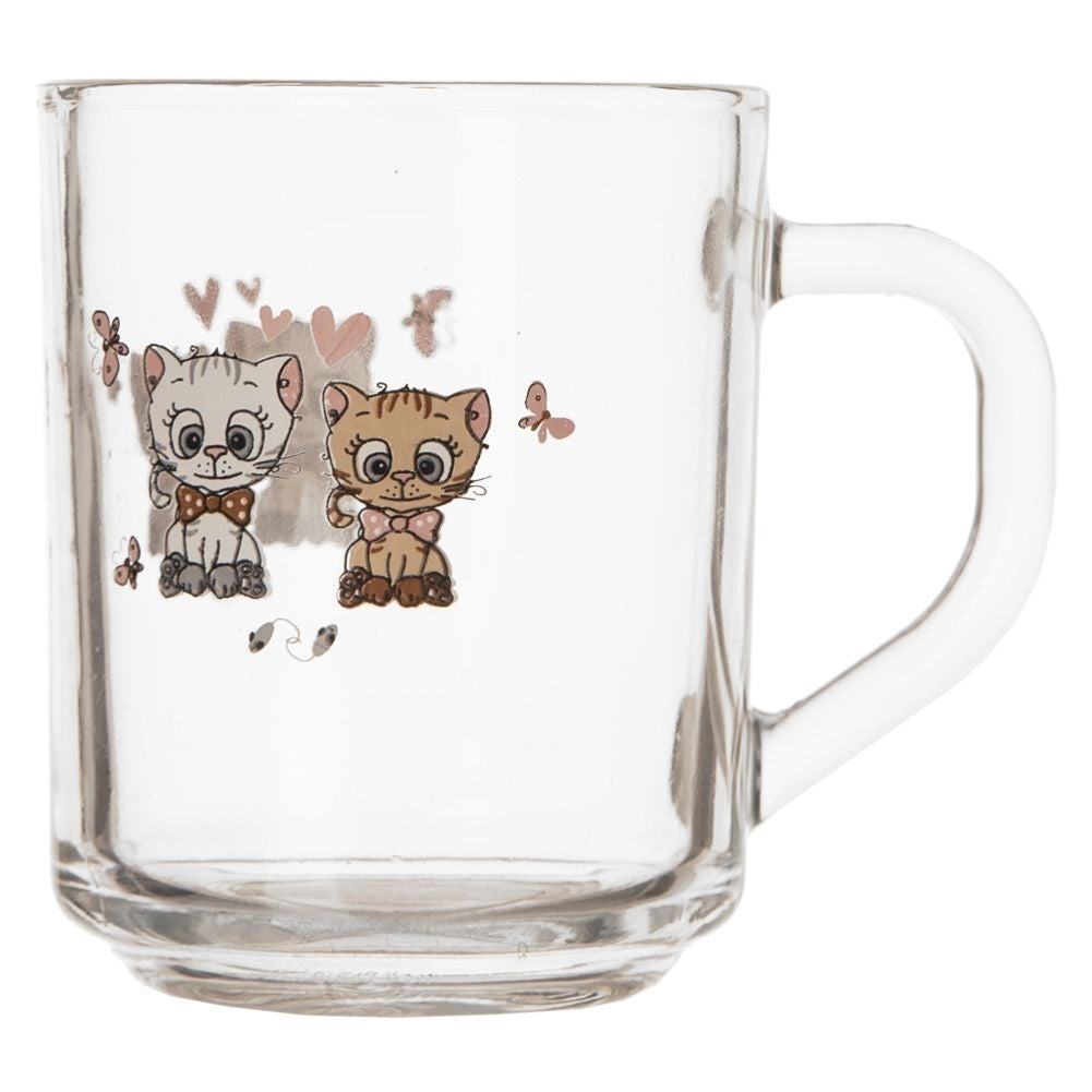 Children's mug with cat motif - Dishwasher and microwave safe