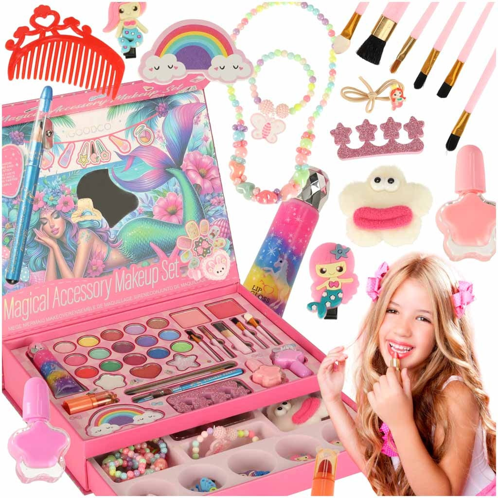 Children's nail and make-up kit mermaid
