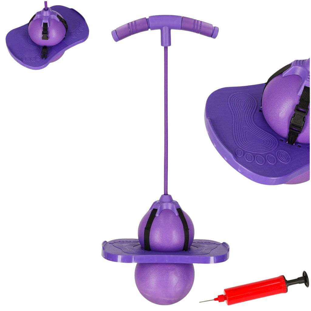 Children's pogo balance jumper purple
