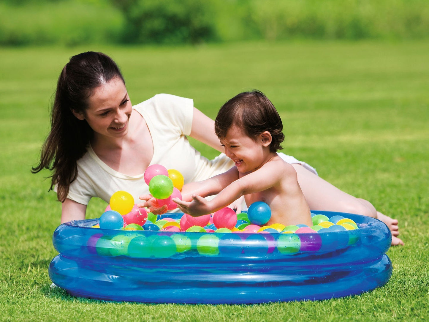 Children's pool + 50 balls 91 x 20 cm Bestway 51085
