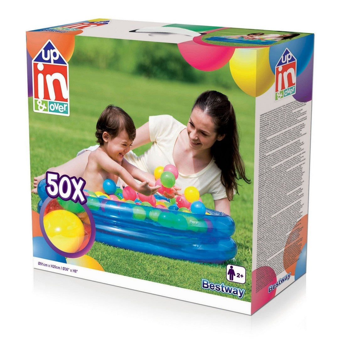 Children's pool + 50 balls 91 x 20 cm Bestway 51085