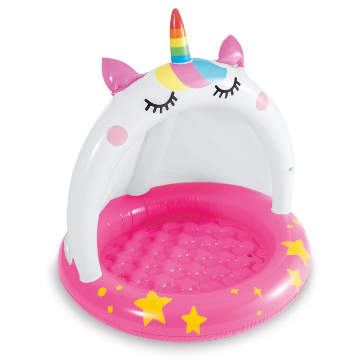 Children's pool with a roof Unicorn INTEX 58438